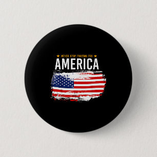 Badge Rond 5 Cm États-Unis patriotique - drapeau américain liberté
