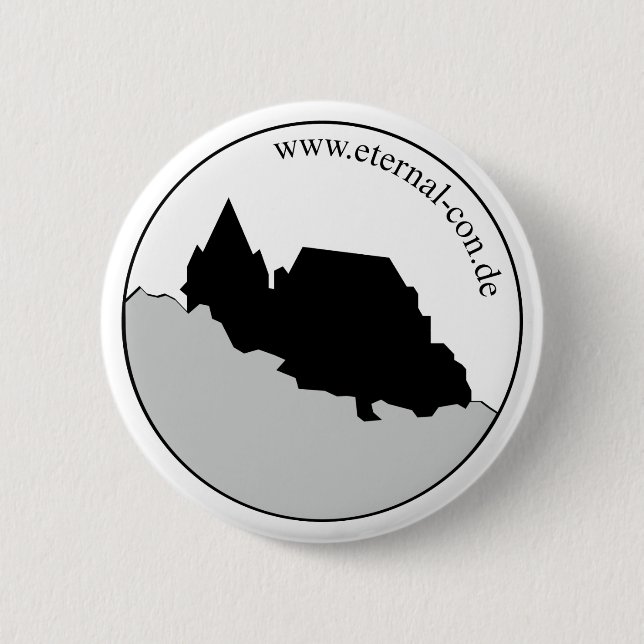 Badge Rond 5 Cm Eternal-Con Button (Devant)