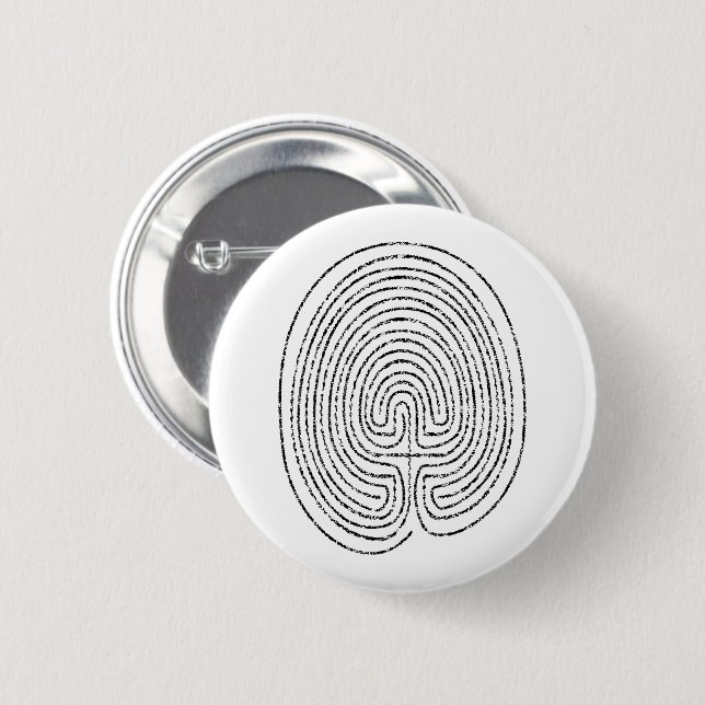 Badge Rond 5 Cm Étiquette - (Devant & derrière)