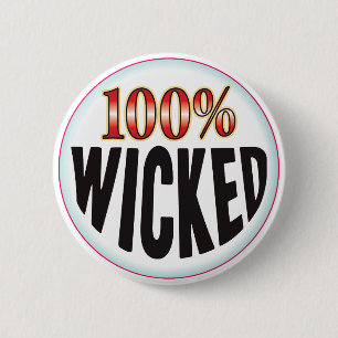 Badge Rond 5 Cm Étiquette mauvaise
