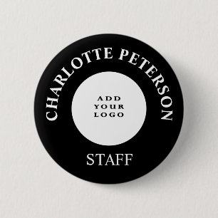 Badge Rond 5 Cm Étiquette nominative personnalisée pour le personn