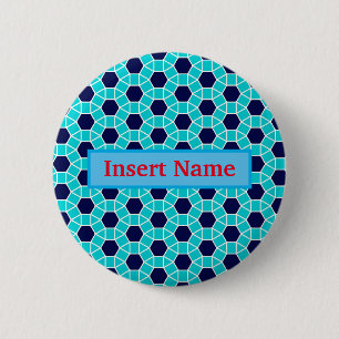 Badge Rond 5 Cm Étiquette personnalisée avec épingle