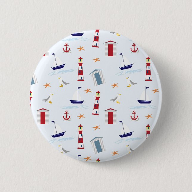 Badge Rond 5 Cm étoile (Devant)
