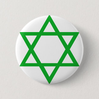 Badge Rond 5 Cm Étoile de David