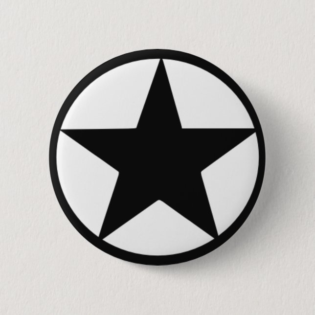 Badge Rond 5 Cm Étoile en cercle (Devant)
