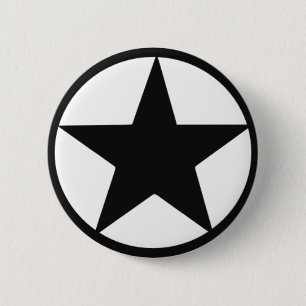 Badge Rond 5 Cm Étoile en cercle