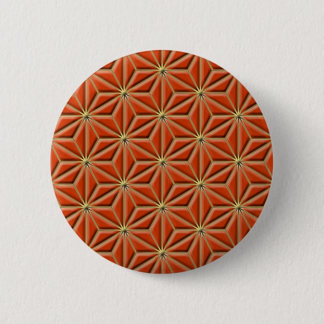 Badge Rond 5 Cm étoile or (Devant)