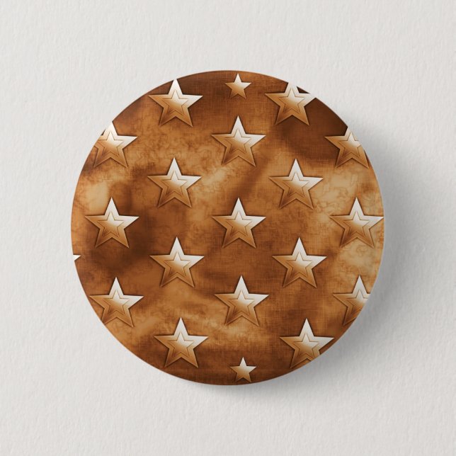 Badge Rond 5 Cm Étoiles (Devant)