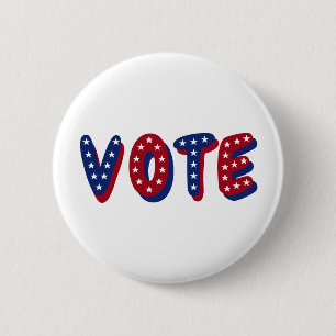 Badge Rond 5 Cm Étoiles de vote