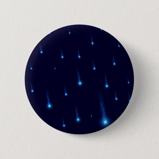 Badge Rond 5 Cm Étoiles en chute (Devant)