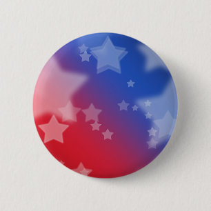 Badge Rond 5 Cm étoiles & rayures