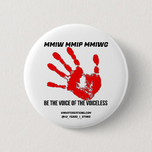 Badge Rond 5 Cm Être la voix des sans-voix
