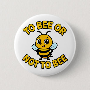 Badge Rond 5 Cm Être ou ne pas être