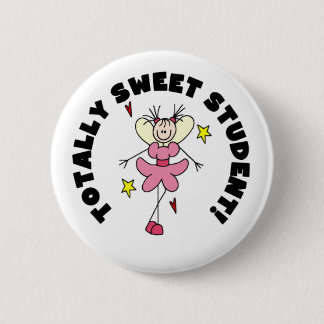 Badge Rond 5 Cm Étudiant de bonbon à ange
