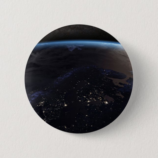 Badge Rond 5 Cm Europe du Nord (Devant)