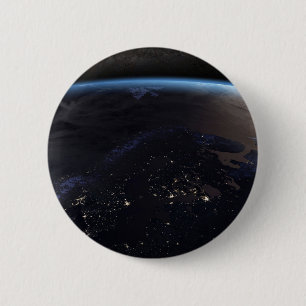 Badge Rond 5 Cm Europe du Nord