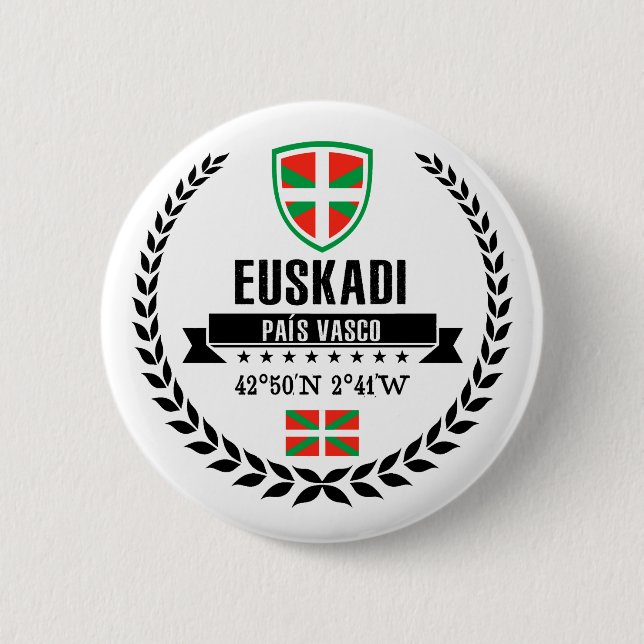 Badge Rond 5 Cm Euskadi (Devant)