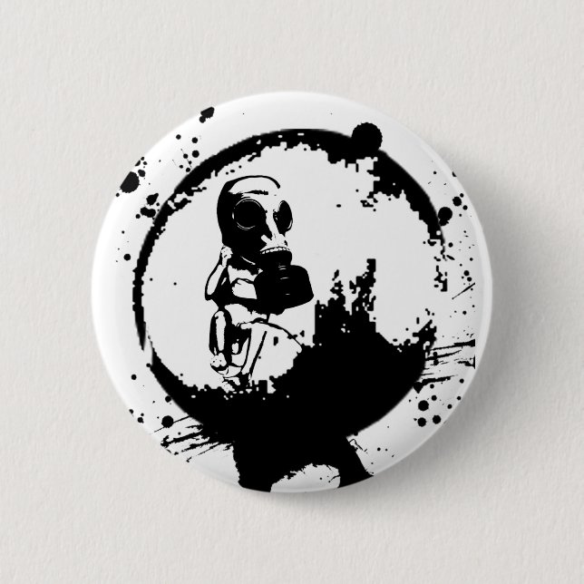 Badge Rond 5 Cm "Évoluez " (Devant)