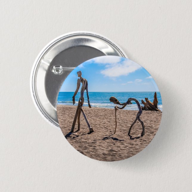 Badge Rond 5 Cm Evolution (Devant & derrière)