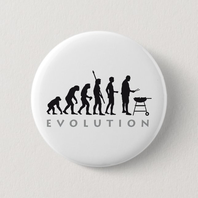 Badge Rond 5 Cm évolution barbecue (Devant)