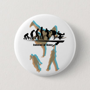 Badge Rond 5 Cm Évolution de danse