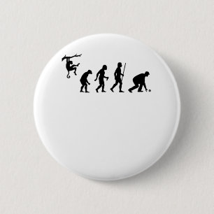 Badge Rond 5 Cm Évolution des bancs de pelouse