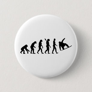 Badge Rond 5 Cm Evolution du snowboard
