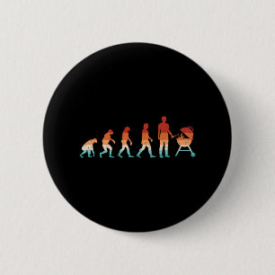 Badge Rond 5 Cm Evolution Grilling Funny Barbecue Retro Grill Rbec