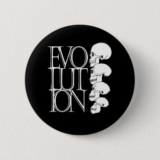 Badge Rond 5 Cm Évolution (noir)