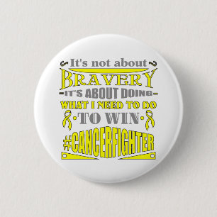 Badge Rond 5 Cm Ewing Sarcoma Cancer Not About Bravery