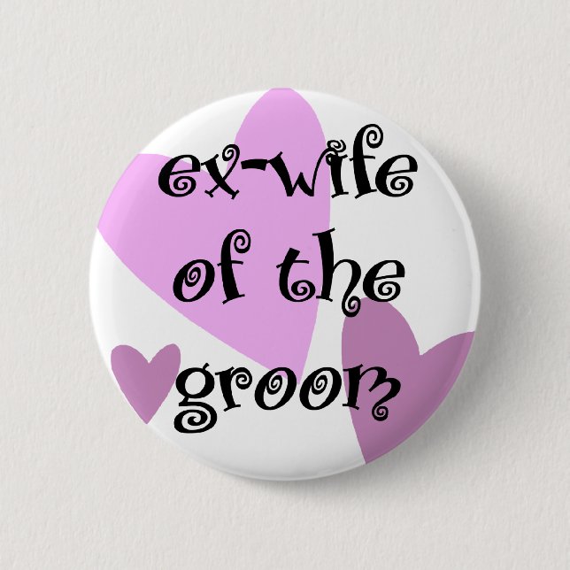 Badge Rond 5 Cm Ex-femme de la salle (Devant)