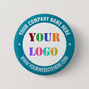 Badge Rond 5 Cm Exemple de bouton promotionnel d'entreprise à marq