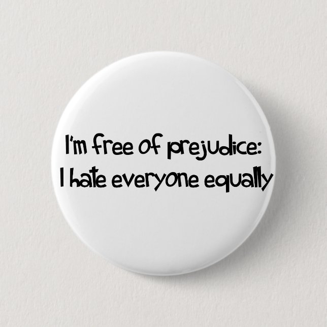 Badge Rond 5 Cm Exempt du préjudice (Devant)