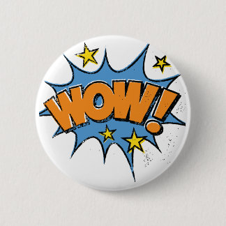 Badge Rond 5 Cm Explosion comique drôle de bande dessinée avec