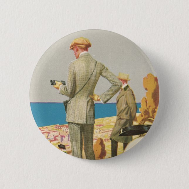 Badge Rond 5 Cm Exposition du Panama Pacifique (Devant)