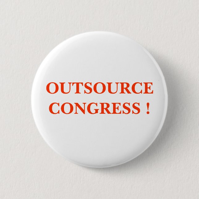BADGE ROND 5 CM EXTERNALISEZ LE CONGRÈS ! (Devant)