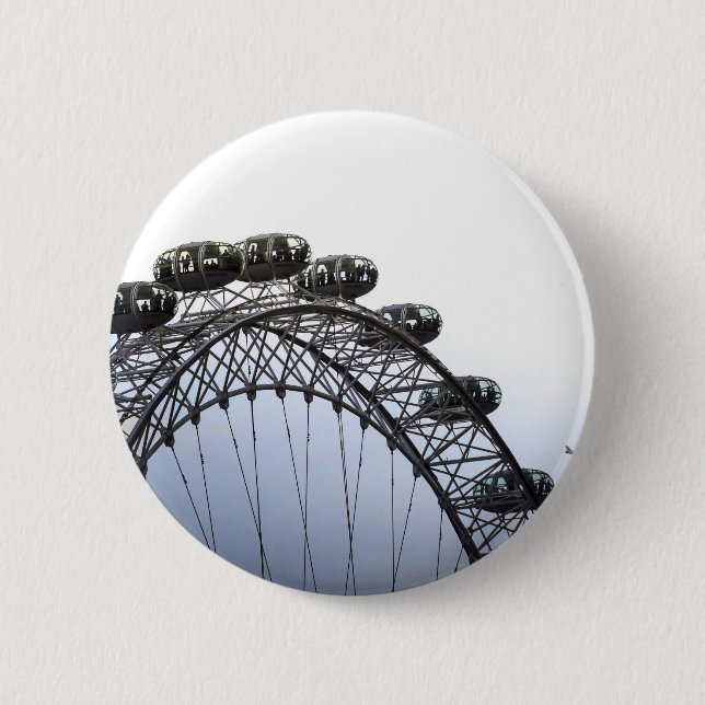 Badge Rond 5 Cm Eye de Londres (Devant)