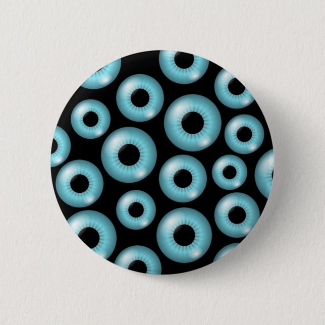 Badge Rond 5 Cm Eyeballs (Devant)