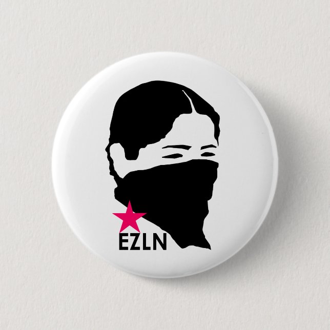 BADGE ROND 5 CM EZLN (Devant)