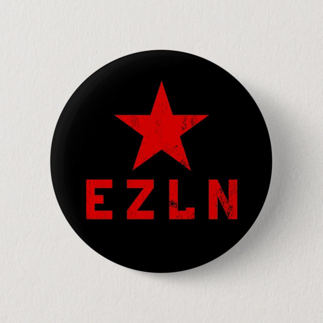 Badge Rond 5 Cm EZLN - Ejército Zapatista de Liberación Nacional (Devant)