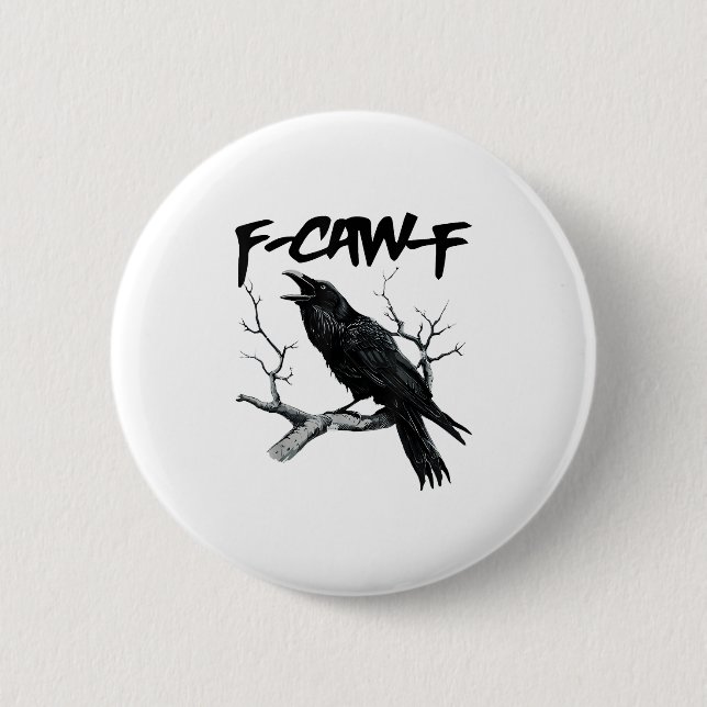 Badge Rond 5 Cm F-Caw-F (Devant)