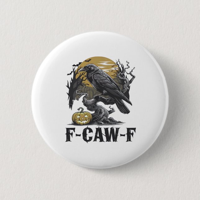 Badge Rond 5 Cm F-Caw-F Classic Minimal Design (Devant)