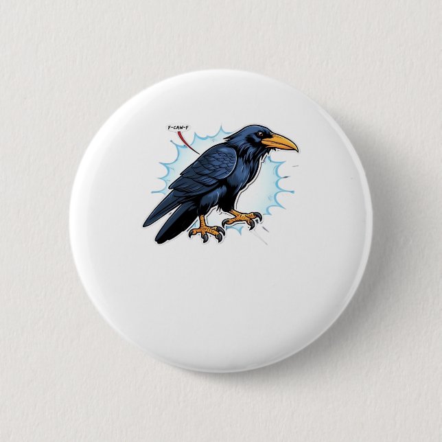 Badge Rond 5 Cm F-Caw-F Classic Simple Clean (Devant)