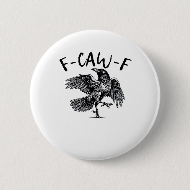 Badge Rond 5 Cm F Caw F Essentiel Classique Esthétique (Devant)
