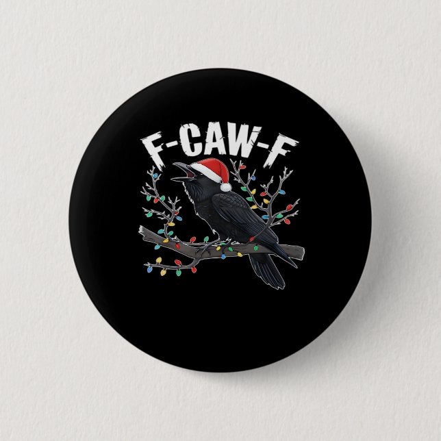 Badge Rond 5 Cm F-Caw-F Funny Trendy (Devant)