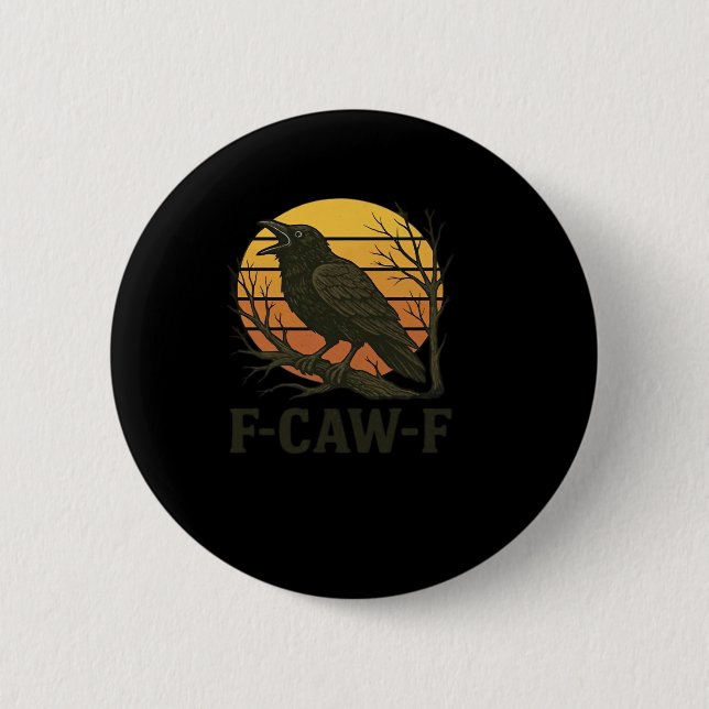 Badge Rond 5 Cm F-Caw-F Minimal Clean (Devant)