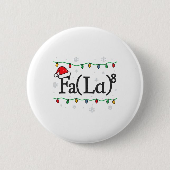 Badge Rond 5 Cm Fa (la) 8 Drôle de professeur de mathématiques de  (Devant)