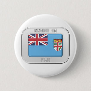 Badge Rond 5 Cm Fabriqué à Fidji