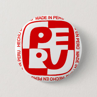 Badge Rond 5 Cm Fabriqué au Pérou