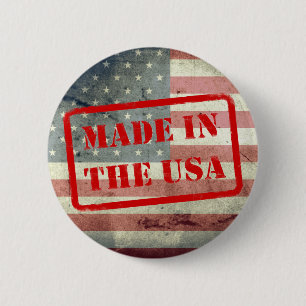 Badge Rond 5 Cm Fabriqué aux Etats-Unis ! Bouton